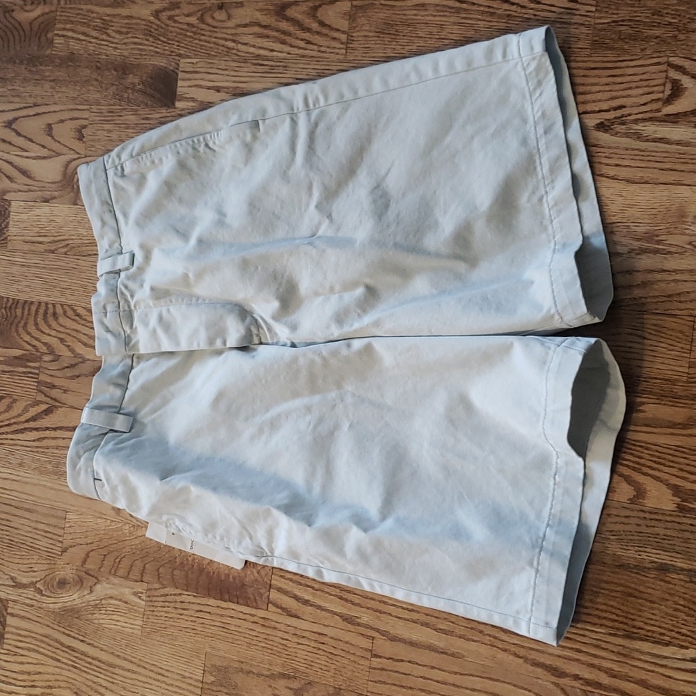 (32W) NWT Dockers K-1 Khakis 100% Cotton Army Grade Shorts Flat Front Button Fly